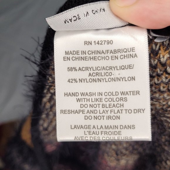 VERTIGO PARIS‎ CAPE PONCHO Burnt Orange Fringe SIZE L/XL NWT Women's - Picture 3 of 9